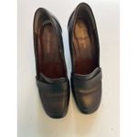 Naturalizer Women’s Leather High Heeled Slip On Loafers Size 7.5 Photo 1