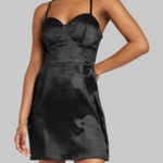 Wild Fable  Satin Corset Bodycon Mini Dress | S Photo 0