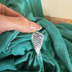 Michael Stars  Maternity Ruched Green Tee‎ Shirt Top One Size Women's Photo 7