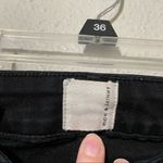 Rich & Skinny  Black High Rise Raw Hem Skinny Jeans Womens 25 Denim Fall Classic Photo 9