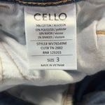 Cello   Skinny Distressed Ankle Raw Hem Stretch Denim Blue Women’s Jeans Photo 8