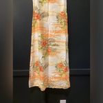 Tommy Bahama Vintage  Hawaiian silk floral sleeveless Maxi Midi Dress Sz 2 Photo 2