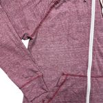 NWOT American Giant Lightweight Full Zip Hoodie XL Bonfire Red Heather Casual Photo 2