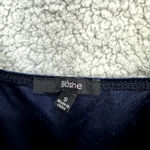 Blashe Slip Dress Womens Small Blue Velvet Halter Cowl Neck HOCO Prom Event Glam Photo 1