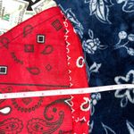 Handmade  Sling Back Strap Bandana Money Backpack Photo 7