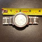 MICHAEL DAWKINS STARRY NIGHT Stainless Steel Oversized Wristwatch Silver Photo 7