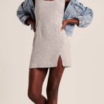 Abercrombie & Fitch 90’s Tank Gingham Linen Blend Mini Dress Photo 3