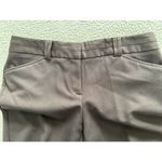 Van Heusen Studio Stretch Extensible Dark Brown Mid-Rise Straight Leg Pants Sz 4 Photo 3