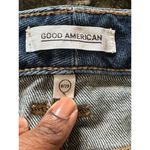 Good American  The Denim Mini Skirt Size W28 Blue Casual Photo 4