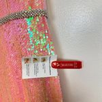 Mac Duggal  Sequined Strapless Rhinestone Belt Gown in Coral Size US 2 Photo 5