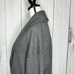 Marled Reunited Clothing Sweatshirt Cardigan Womens Sz L Gray Pockets Open Size L Photo 5