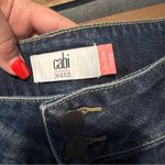 CAbi  hi-low crop two tone jeans, released hem, highwaisted size 16 plus size Photo 2