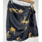 Judith March Project  X Shannon Ford Leopard Wrap Skirt Photo 1