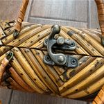 Unique Vintage Vintage Boho Wooden Clutch Bag Photo 5