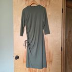 Banana Republic  green Midi Tee Shirt Dress Photo 2