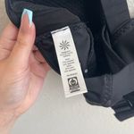 Athleta Black Be Bold V Neck Criss Cross Wrap Back Athletic Workout Sports Bra Photo 10