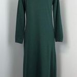 Disney  Mickey Mouse Dark Green New York Long Sweatshirt Hoodie Dress Medium Photo 6