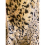 Women's Kristen Blake Leopard Print Vest XXL Black Photo 3