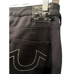 True Religion Becca Ponte Mid Rise Bootcut Stretch Flare Pants Size 27 Pocket Photo 7