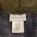 Soft Surroundings Cowl Neck Tunic Sweater Top Womens Size Medium Mohair Photo 2