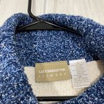 Liz Claiborne  Turtleneck Knit Sweater Earth Tones Ski Sweater size S Small Photo 6