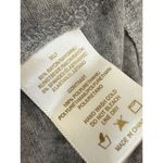 Sunday in Brooklyn  Anthropologie Faux Leather Striped TShirt Gray Size Small Photo 6