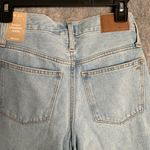 Madewell  Women Size 23 Baggy Straight Jean Blue high‎ waisted denim Pants Photo 8