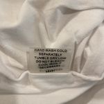 Sugar Lips White with Blue Trim Linen Blend Jumper Jumpsuit Size Large Photo 5