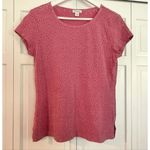 Sundance  pink eyelet tshirt size small Photo 1