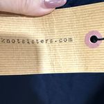 Knot Sisters Navy Blue Sleeveless Top Photo 2