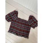 American Eagle NWT Smocked Puff-Sleeve Blouse & Prettiest Lace Trim Cami SET XL Photo 4