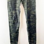 Spanx High Rise Compression Seamless Full Length Camo Leggings Green XL Photo 6