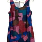Molly Bracken Lili Sidonio Cubism Art Deco Colorful Shift Dress Size Medium Photo 6