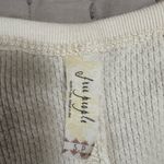 Free People  Alpine Ski Lodge Cuffed Waffle Top‎ Size Small Good Condition Photo 4