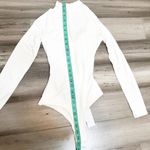 ASTR NWT  The Label Prue Back Twist Bodysuit Long Sleeve Women's White Size S Photo 9