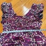 House of Harlow  1960 pink and blue floral  midi/maxi poplin cotton dress Sz L Photo 10