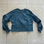 ZARA Like New Puffer Sleeve Made of Stardust Sz Small Sweater Photo 4