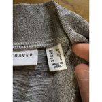 Susan Graver  Women Open Front Size‎ XS Lightweight Cardigan Silver Metallic City Photo 7