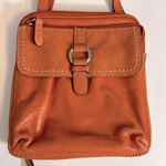 Fossil  Orange Leather Crossbody Bag Photo 1