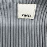 Vuori Rib Studio 7/8 Legging High Rise Moisture Wicking Stretch Yoga Gray Small Photo 2