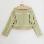 Urban Outfitters Chloe Faux Shearling Cropped Jacket Photo 2