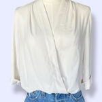 Amanda Uprichard  Venus White Bodysuit Photo 0