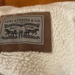 Levi's Women's Classic Sherpa Lined Trucker Jacket Cognac Photo 13