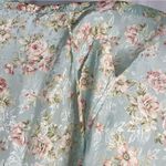 California Dynasty Vintage Satin Floral Lace Flowy Robe Sexy Feminine Green Size undefined Photo 6