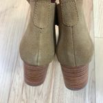 NIB ABLE Diana Block Heel Zipper Chelsea Boot Almond Suede Size 6.5 Photo 6