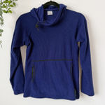 Melanzana  Micro Grid Hooded Fleece Pullover Sz XS Photo 0