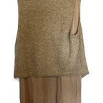 Origami by Vivian beige open front cardigan size s/m Photo 3