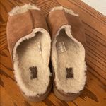 UGG  Greenport Slide Tan Shearling Open-Toe Slippers 9 Photo 4
