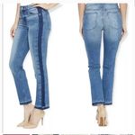 Hudson Jeans Tilda Mid Rise Crop Cigarette Jeans Straight Leg Size 27 EUC Photo 1