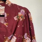 Maurice's 5/$25  Waffle Knit Floral Wrap Blouse Photo 3